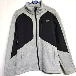 CB Sports Men's Winter Jacket- Size Medium * Grey & Black